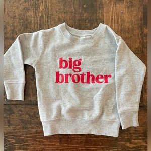 Big Brother sweatshirt 2T